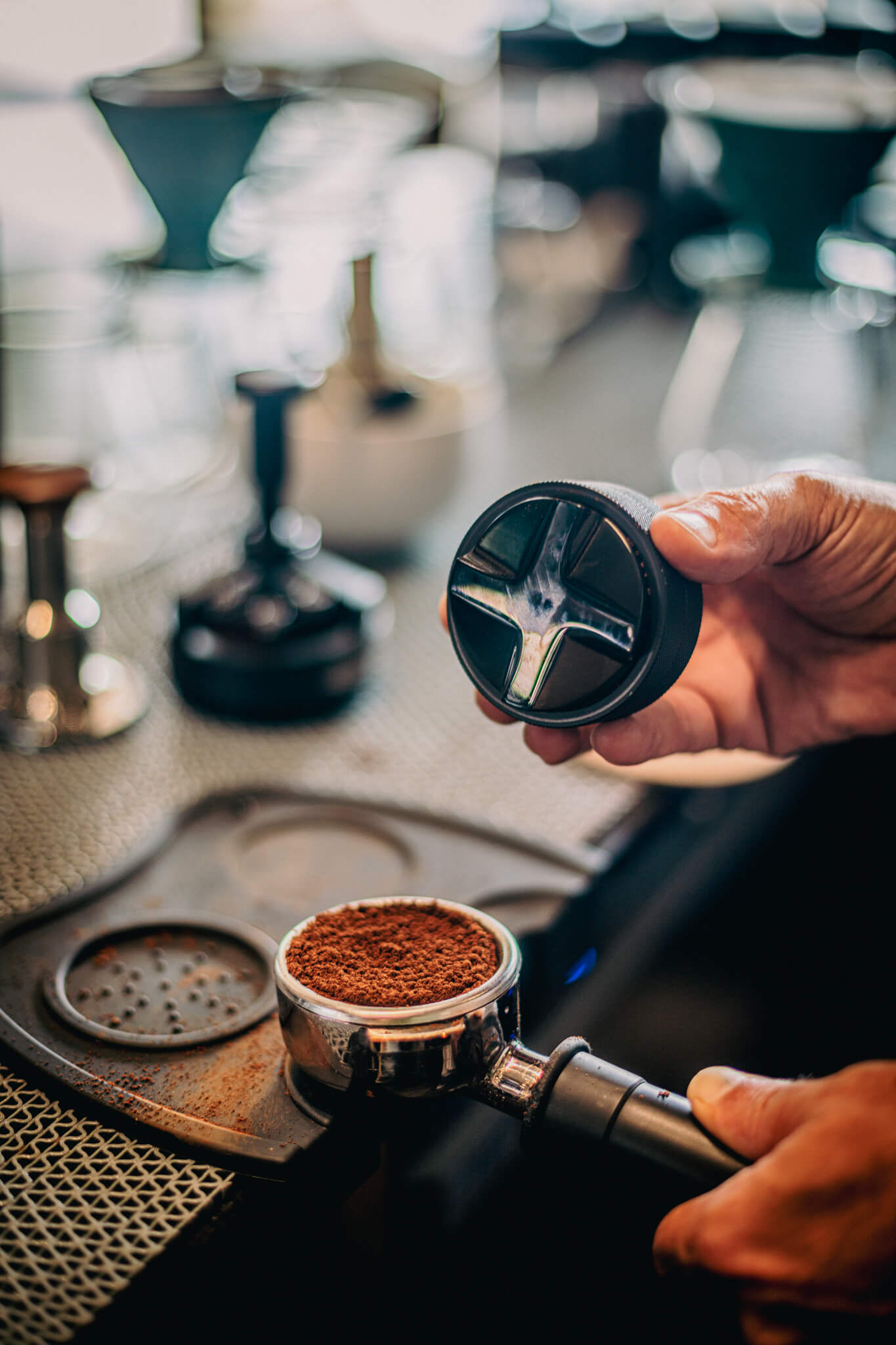 Coffee learning and preparation at NAAD